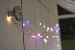 Knauf und Lichterkette